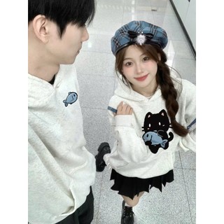 Áo hoodie, áo hoodie đôi sweater đôi nam local brand Hello Kity  unisex nam nỉ cotton mịn Form Rộng Hàn Quốc [A100]