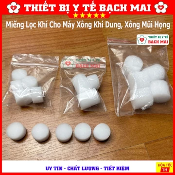 Miếng Lọc Khí Cho Máy Xông Khí Dung Các Loại