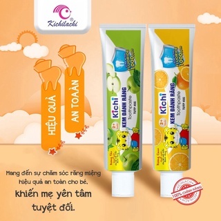 Kem đánh răng trẻ em - Kichi Kichilachi 45gr