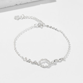 Lắc tay bạc LAMY Huyền thoại biển xanh Sparkling Blue Sea Bracelet Silver 2068