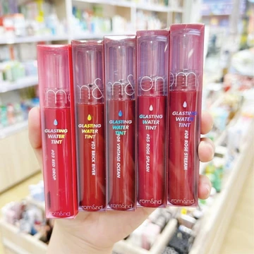 [Romand] Son tint bóng vị ngọt Romand Glasting Water Tint mùi hương thơm dịu