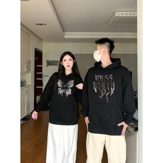 Áo Hoodie Sweater áo đôi nam nữ áo Hoodie Sweater cặp đôi nam nữ chất cotton nỉ form rộng Dáng Hàn Quốc [A074]