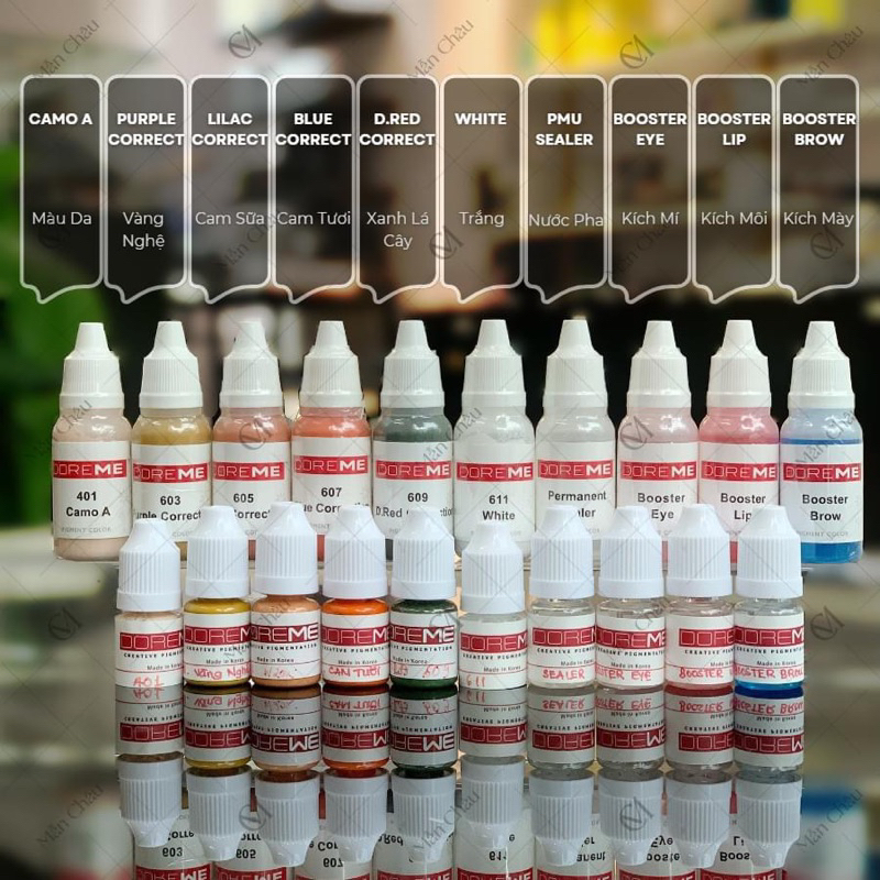 Nước Pha Mực Kích Màu Môi Doreme Hàn Quốc
