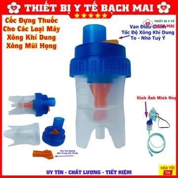 Cốc Đựng Thuốc Cho Các Loại Máy Xông Khí Dung