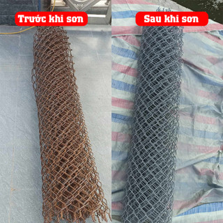 Sơn Chống Rỉ Kim Loại ECP Lazenta 600ml - Chống Rỉ Sét Hiệu Quả Trên Sắt Thép, Mái tôn, Cổng, Gầm Xe - TẶNG KÈM CHỔI