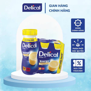 1 thùng DELICAL 12g, vị vani dành cho người cần hồi phục sức khỏe, trước và sau phẫu thuật