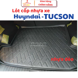LÓT CỐP Nhựa dẻo xe Hyundai Tucson 2016- 2022 - 2023- 2024 mẫu mới nhất, không mùi cao cấp LCN-HU004