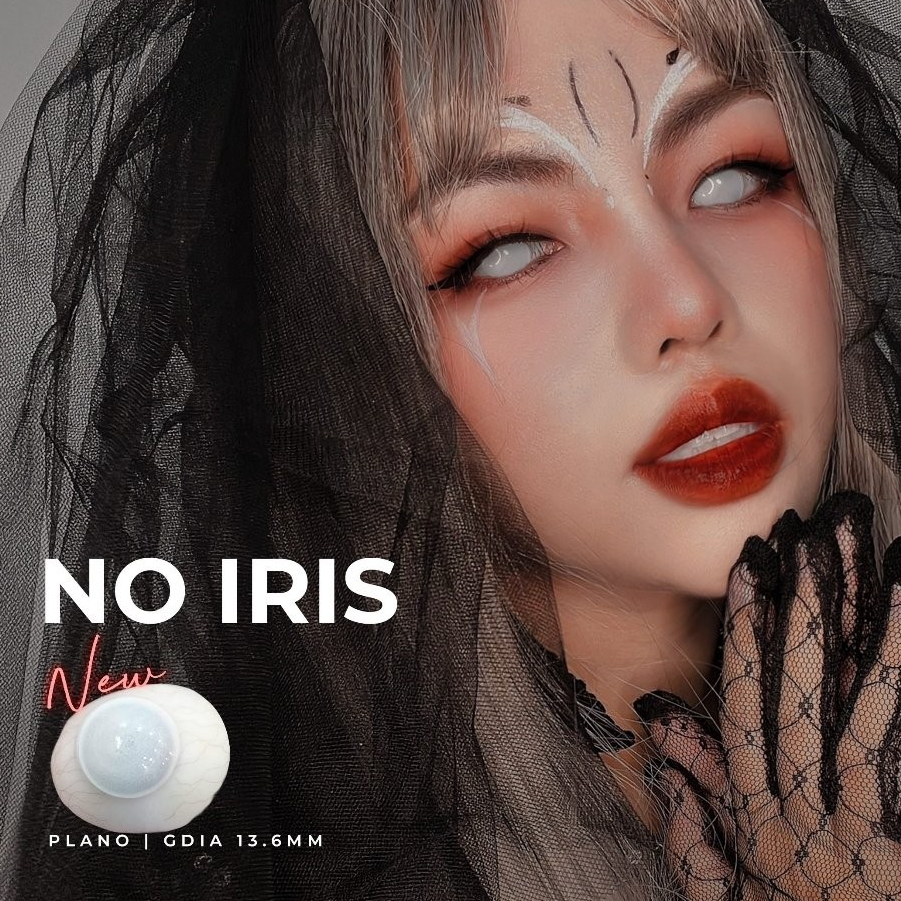 Lens Cosplay 💥HÀNG CAO CẤP💥 Kính áp tròng hoá trang Halloween nhiều mẫu, tròng trắng/đỏ hottrend
