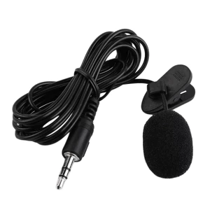 Micro Mini Kẹp Áo Jack 3.5mm Dài 1.5m, dùng cho loa trợ giảng, ghi âm, điện thoại, máy tính, laptop