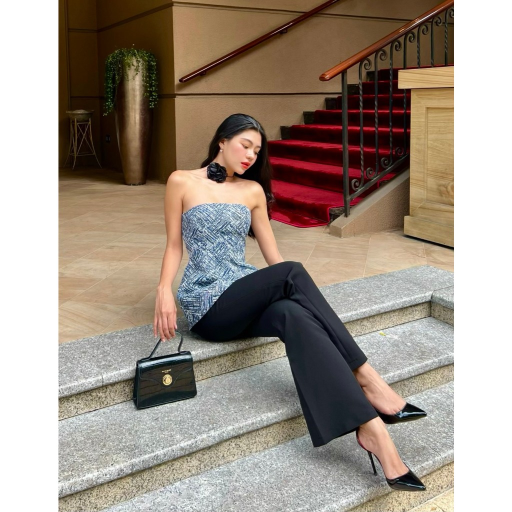 Orli Label -  Quần tây ống loe thiết kế - High Rise Pants