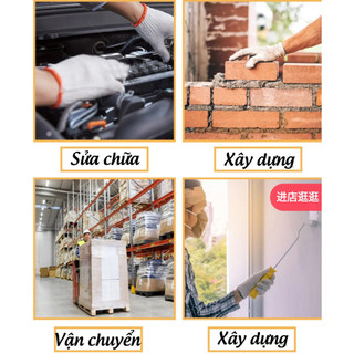 [Combo] Gang Tay Bảo Hộ Sơn Phủ Cao Su CHỐNG TĨNH ĐIỆN, CHỐNG TRƠN, CHỐNG TRƯỢT Phủ Sơn Đỏ
