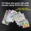 Túi Nilon đựng tiền giấy , phơi nilong OPP bảo quản tiền giấy PCCB Đài Loan, nhiều kích cỡ, 50 miếng/túi