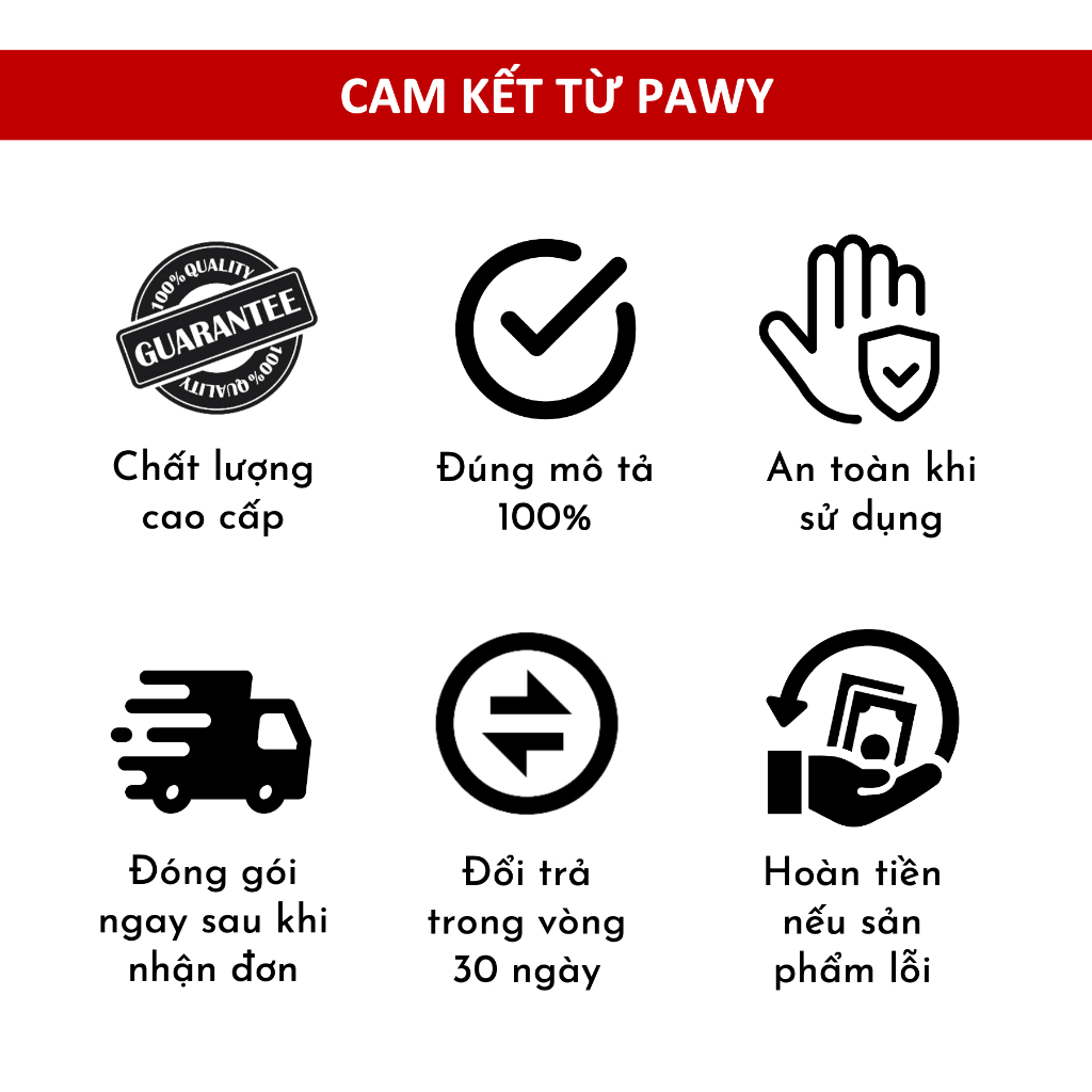 Ảnh Dây Dắt Cho Chó Pawy - Flexiwear - Màu Đỏ - PVC Waterproof Dog Leash 3