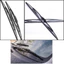 Cần Gạt Mưa Ô Tô Khung sắt lưỡi silicon dùng cho các dòng xe: CRV, City, Civic, Accord, Jazz, BRV, CR-Z