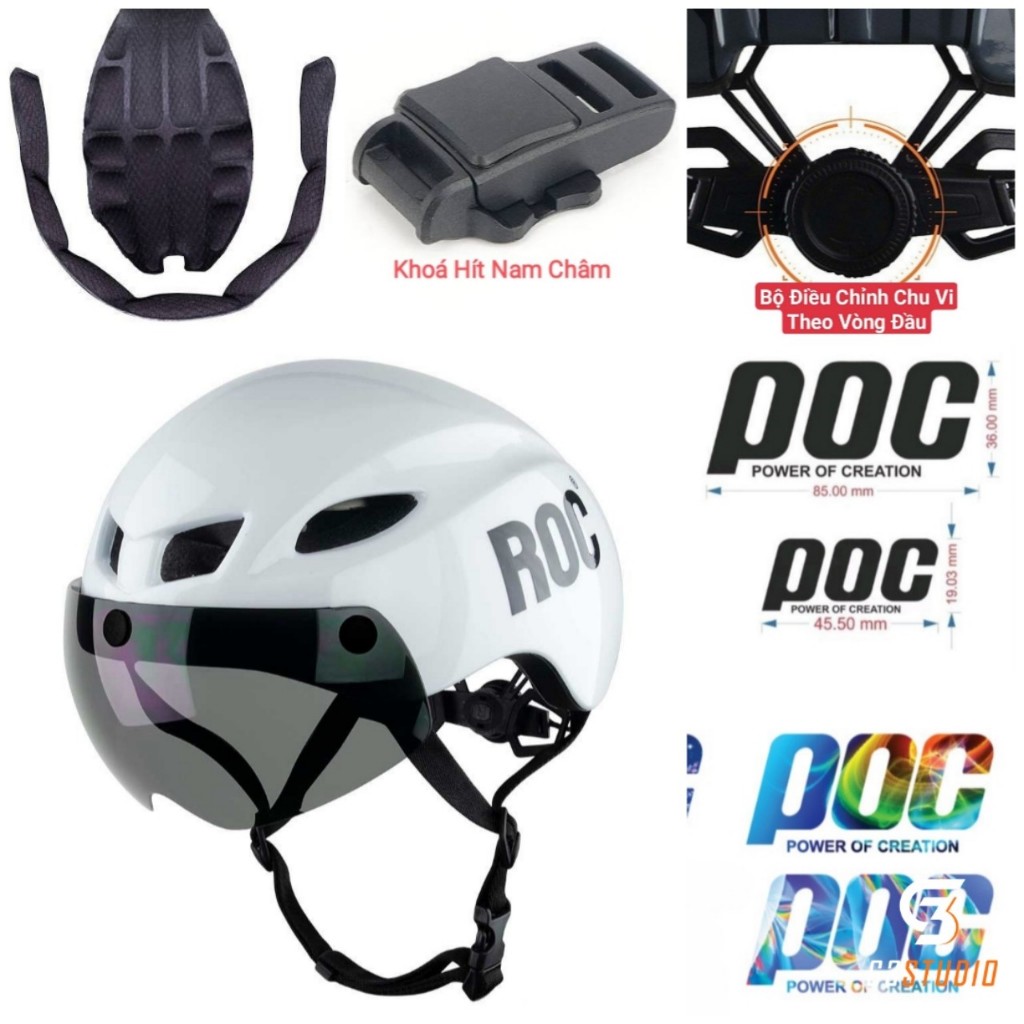 Tăng Đưa Chỉnh Vòng Đầu Thương Hiệu ROC Phù Hợp Cho R15,R16,R17,R18 ...