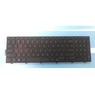 Bàn phím Laptop tương thích thay thế cho Dell Inspiron 15-5577 15-5576 7559 7557 P57F keyboard LED Đỏ