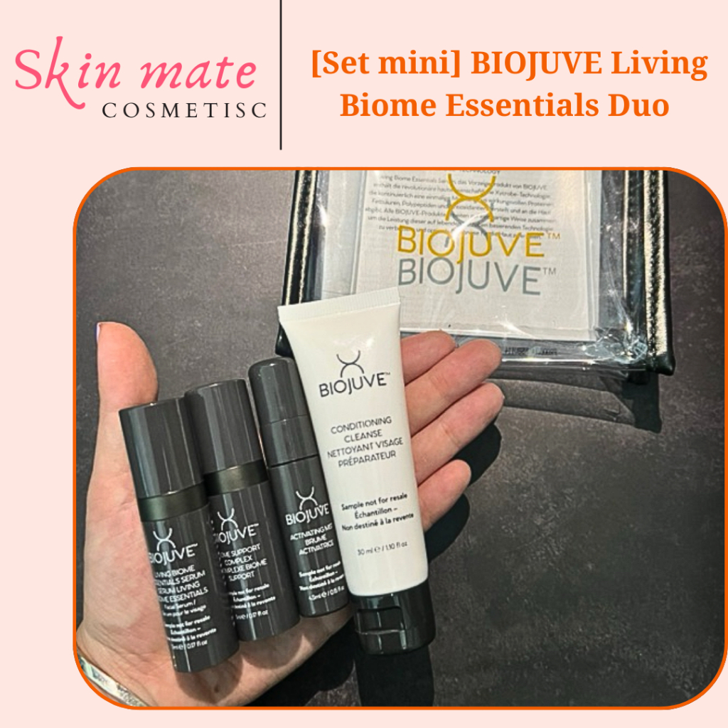 Set mini] BIOJUVE Living Biome Essentials Duo - giải pháp