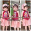 7-35kg Set Cô Tấm yếm đào đáng yêu, chất liệu lụa mát cho bé gái đi chơi trung thu, lễ tết