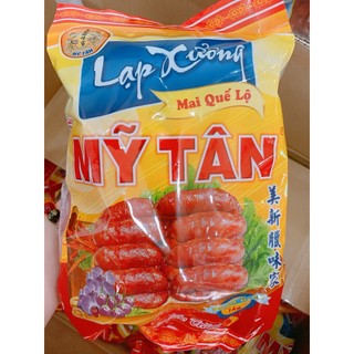 Lạp xưởng khô mỹ tân nạc gói 1kg lăn nước dừa tươi ngon ngọt lắm nhen.