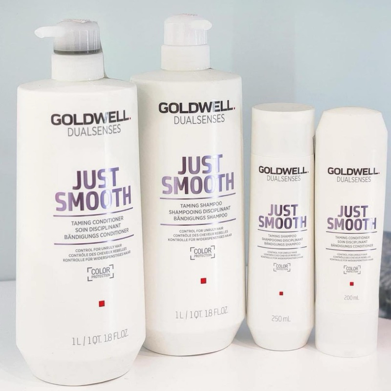 DẦU GỘI XẢ GOLDWELL SUÔN MƯỢT JUST SMOOTH 1000ML | Shopee Việt Nam