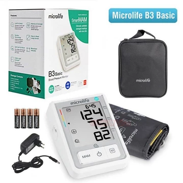 Máy đo huyết áp điện tử Microlife B3 Basic [Công nghệ MAM đo liên tục 2 lần]