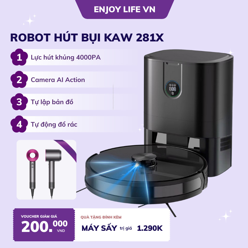 Robot Hút Bụi Thông Minh KAW Review Chi Tiết: Có Tốt Không, Giá Bao Nhiêu?