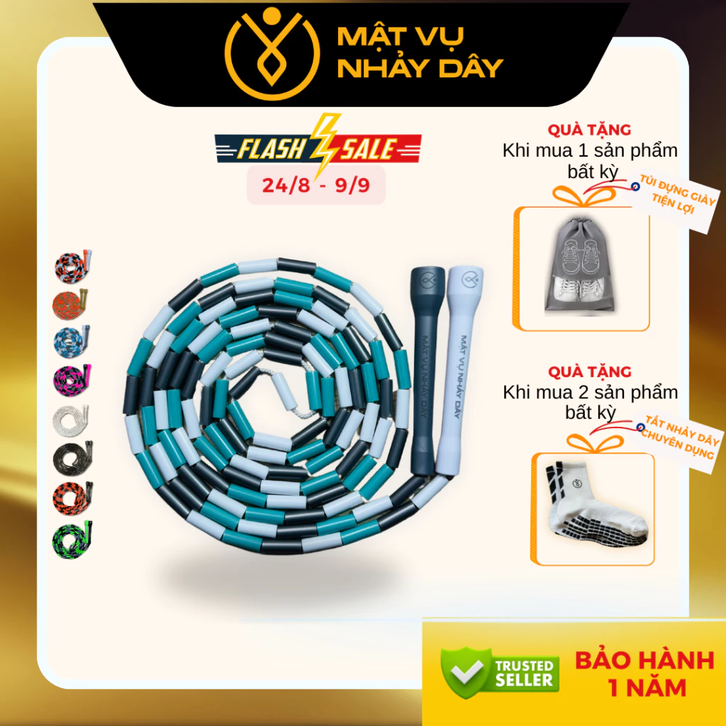 Dây nhảy Beaded Rope chuỗi hạt