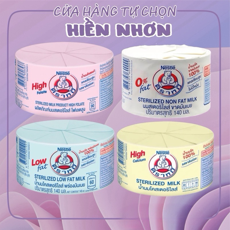 [Lẻ 1 Lon] Sữa gấu Nestle thái lan 140ml | Shopee Việt Nam