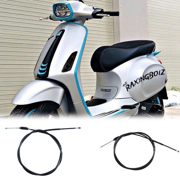 Repose-pieds Moto Pliant – Compatible Vespa, Spring, Primavera, Couleur Noir Aluminium - 6