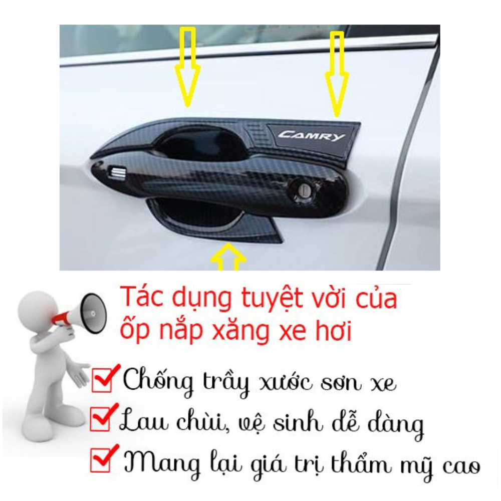 Bộ ốp tay, hõm xe Mitsubishi Attrage 2015- 2021, 2022, 2023, 2024 2025 mạ crom cao cấp