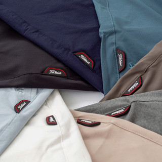 Quần short golf Titleist logo thêu sắc nét vải co dãn thấm mồ hôi, hỗ trợ đổi siize