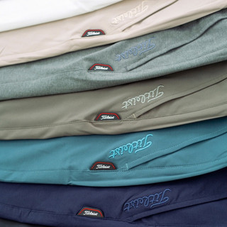 Quần short golf Titleist logo thêu sắc nét vải co dãn thấm mồ hôi, hỗ trợ đổi siize