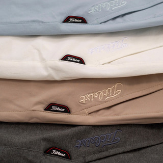 Quần short golf Titleist logo thêu sắc nét vải co dãn thấm mồ hôi, hỗ trợ đổi siize