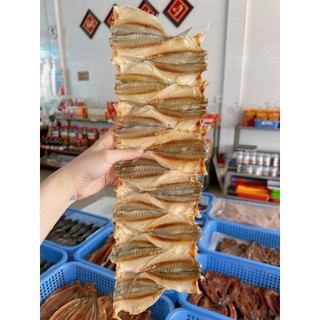 Khô Cá Chỉ Vàng Tẩm Gia Vị, Hải Sản Loại 1 Chuẩn Ngon Gói 500G