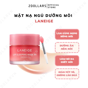 Mặt Nạ Ngủ Dưỡng Môi Mềm Mại Hồng Hào Laneige Lip Sleeping Mask
