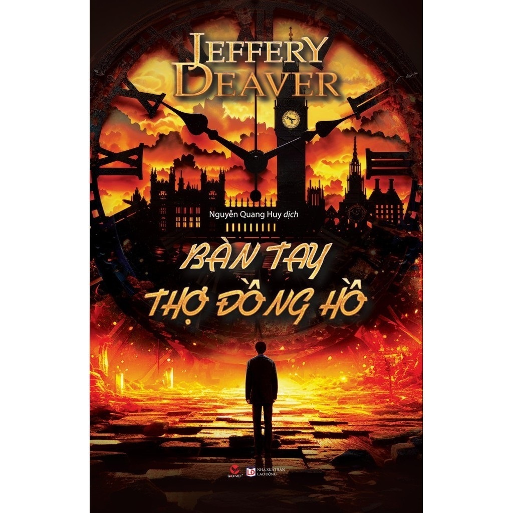 Sách - Bàn tay thợ đồng hồ - Truyện Trinh thám - Jeffery Deaver - BV