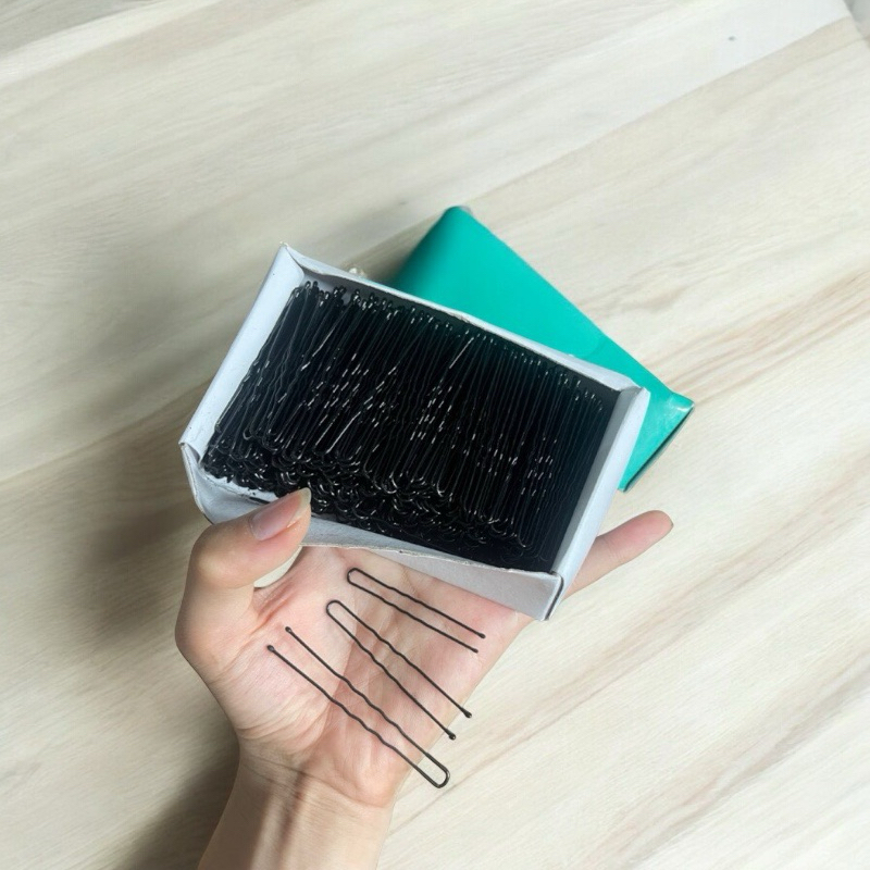 Kẹp tăm chữ U, Kẹp tăm chữ Y, giúp cố định kiểu tóc, không gây đau da đầu.