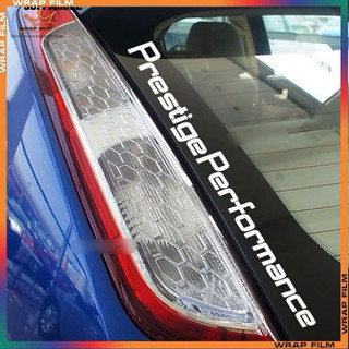 Decal chữ phản quang  PrestigePerformance 3M dán kính, Decal trang trí ô tô cao cấp không thấm nước không phai màu