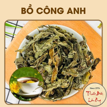 Lá bồ công anh 500g, trà bồ công anh, nguyên lá, thơm, sạch - Lãn Ông