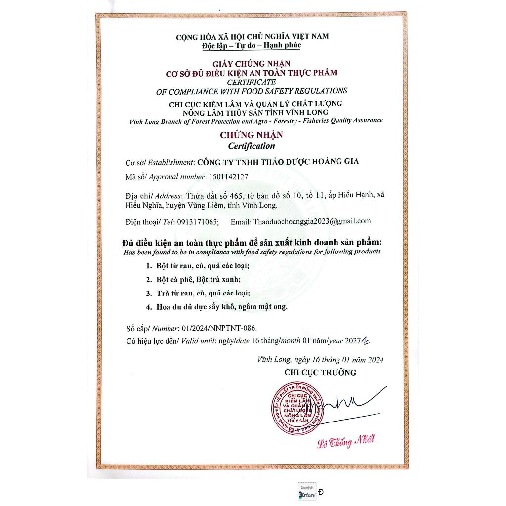 Chất Lượng Ô Tiêu Chuẩn