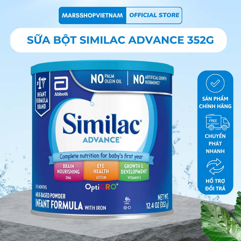 Sữa Bột Similac Advance 352G Nội Địa Mỹ, Sữa Similac Advance Cho