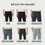 Quần Tây Nam Ống Côn GUPO Local Brand Quần Âu Nam Slimfit Vải Cotton Co Giãn Dáng Công Sở - daitay4c
