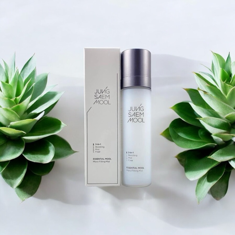 Xịt khoáng nền Jung Saem Mool Micro Fitting Mist, bảo bối cho lớp nền căng mọng.