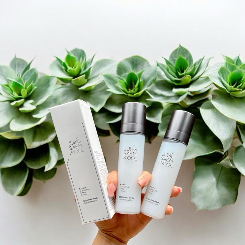 Xịt khoáng nền Jung Saem Mool Micro Fitting Mist, bảo bối cho lớp nền căng mọng.
