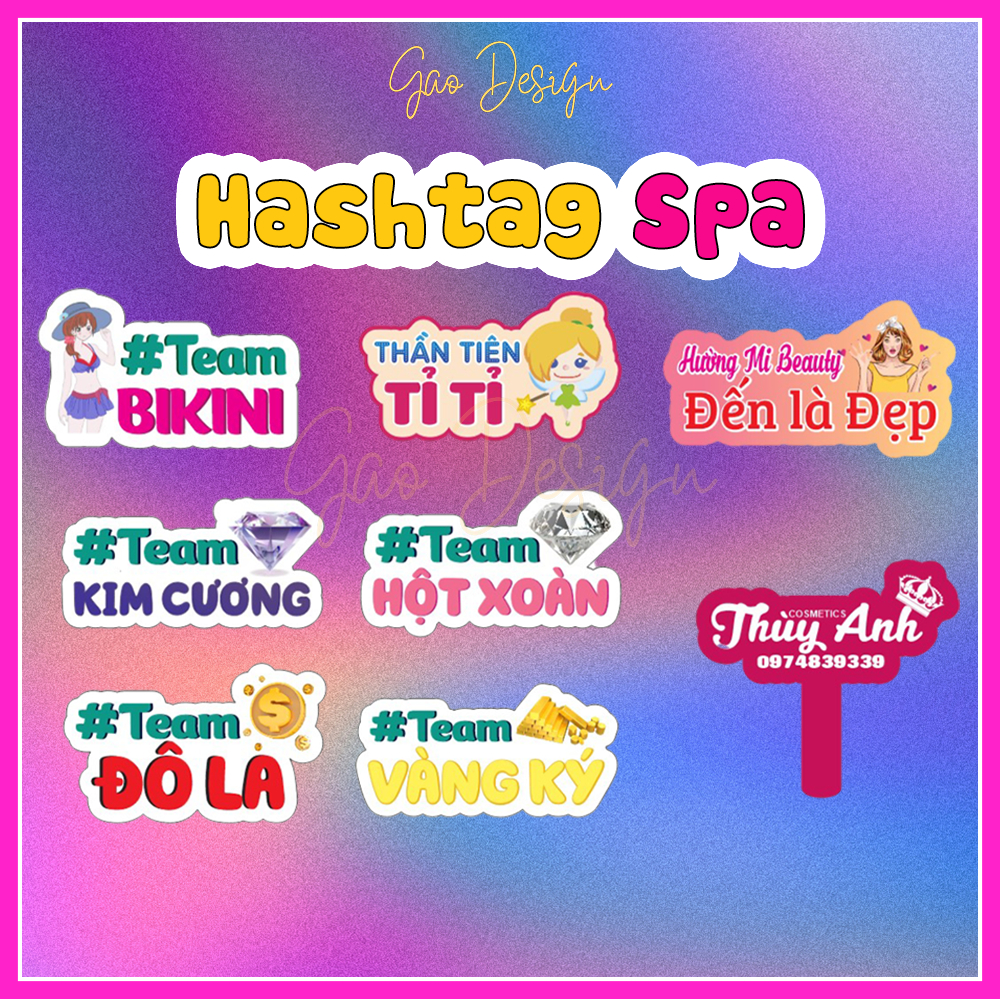 Hashtag spa, bộ hashtag cho cửa hàng spa thẩm mỹ làm đẹp | Shopee Việt Nam