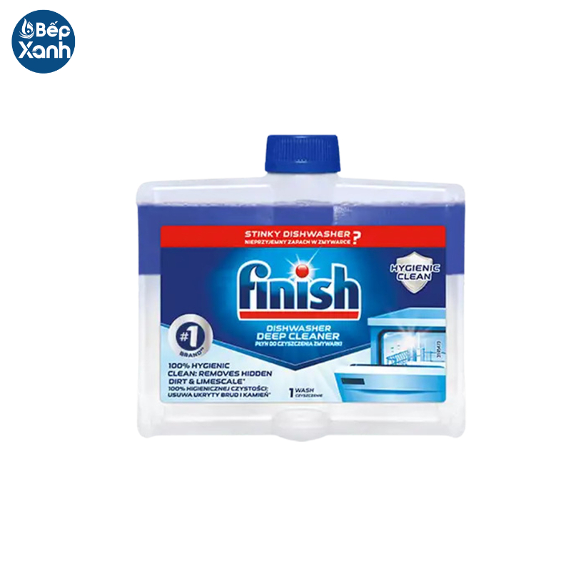 Ảnh Dung dịch vệ sinh máy rửa bát Finish 250ml hương Soda - Hàng chính hãng 1