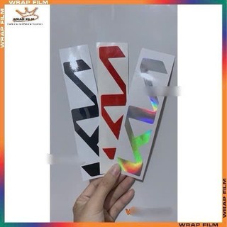 Tem dán đổi màu logo KIA mới (1cặp trước sau)