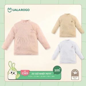 Áo Giữ Nhiệt Cổ 3 Phân Hình Thù Ngộ Nghĩnh Vải Tăm Uala Cho Bé Mã UR2346 UR2359 UR2365