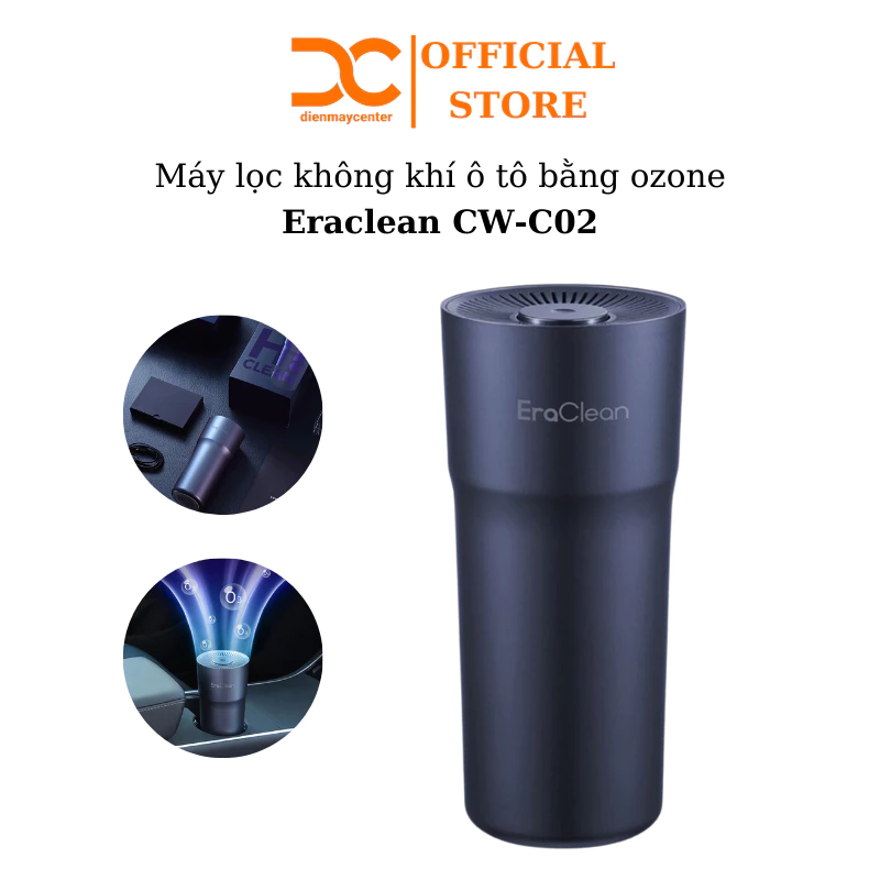 Máy lọc không khí ô tô tạo ozone Eraclean CW-C02 - Bảo hành 6 Tháng - Shop DC Center — ảnh 1