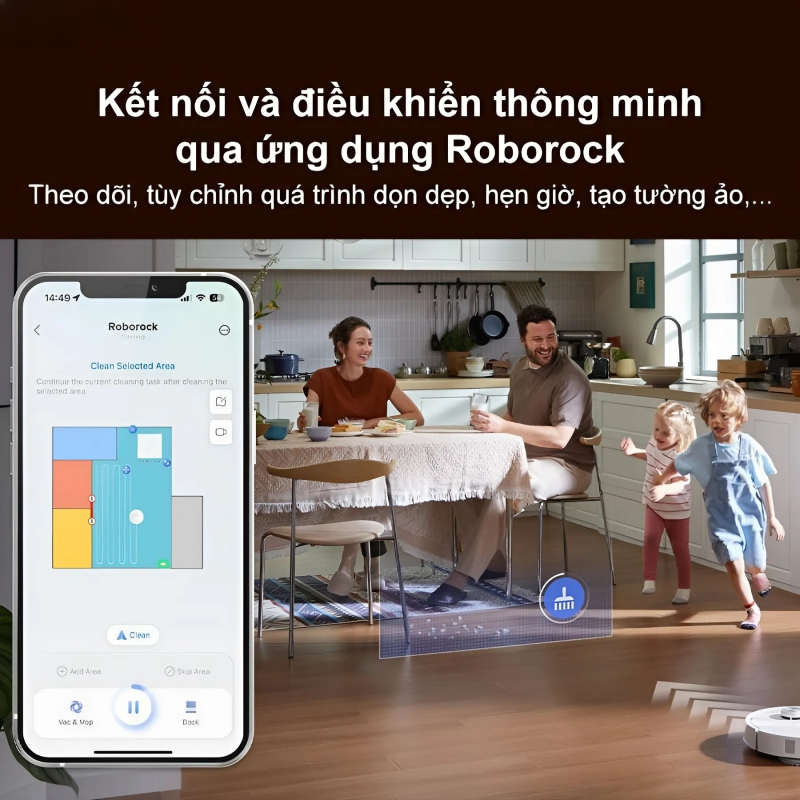 Robot hút bụi lau nhà Roborock Qrevo Master - Lực hút 10000Pa -Trạm đa năng -Hàng chính hãng | Shopee Việt Nam